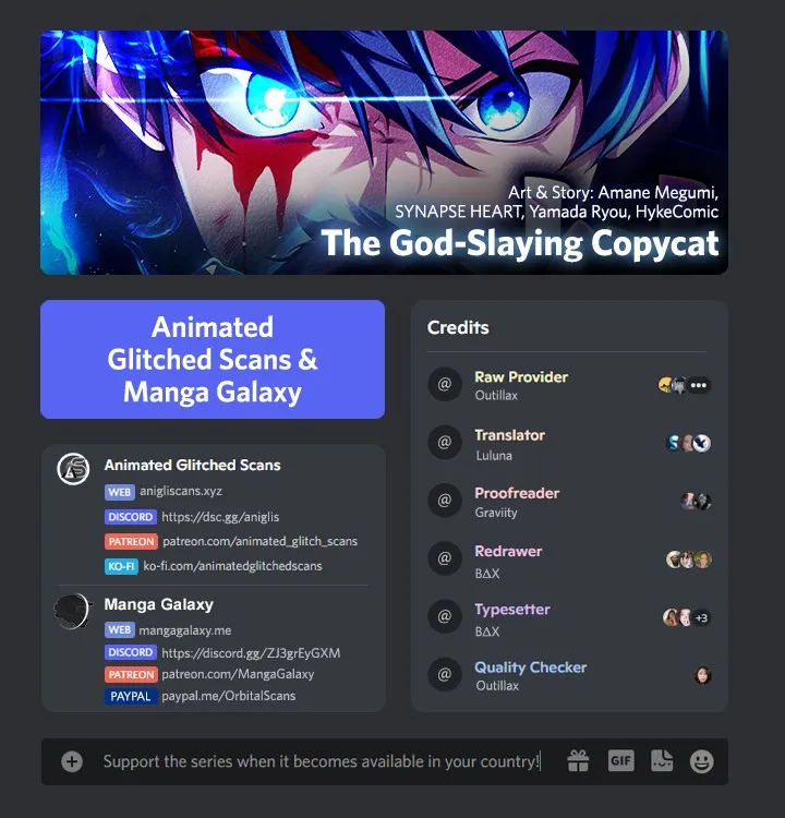 God-Slaying Copycat Chapter 15 Online - página 1