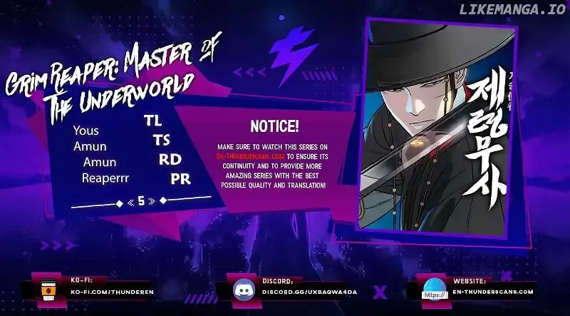 Grim Reaper: Master of the Underworld Chapter 5 Online - página 1