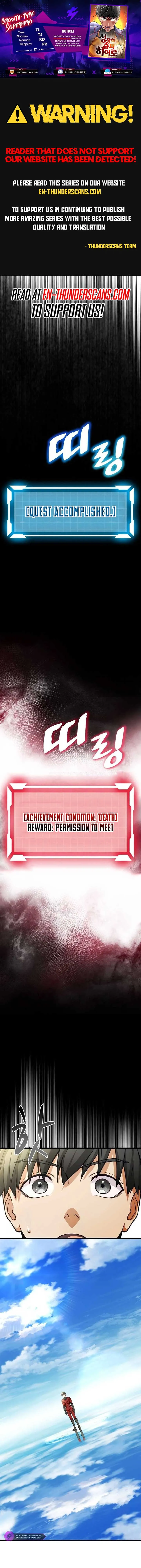 Growth-Type Superhero Chapter 17 Online - página 1