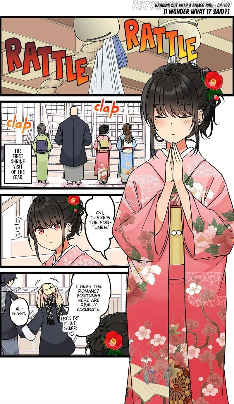 Hanging Out With a Gamer Girl Chapter 107 Online - página 1