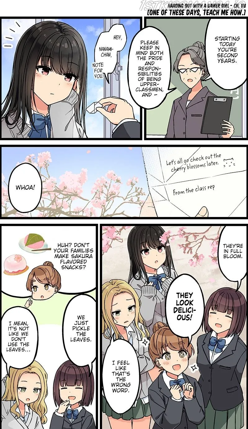 Hanging Out With a Gamer Girl Chapter 118 Online - página 1