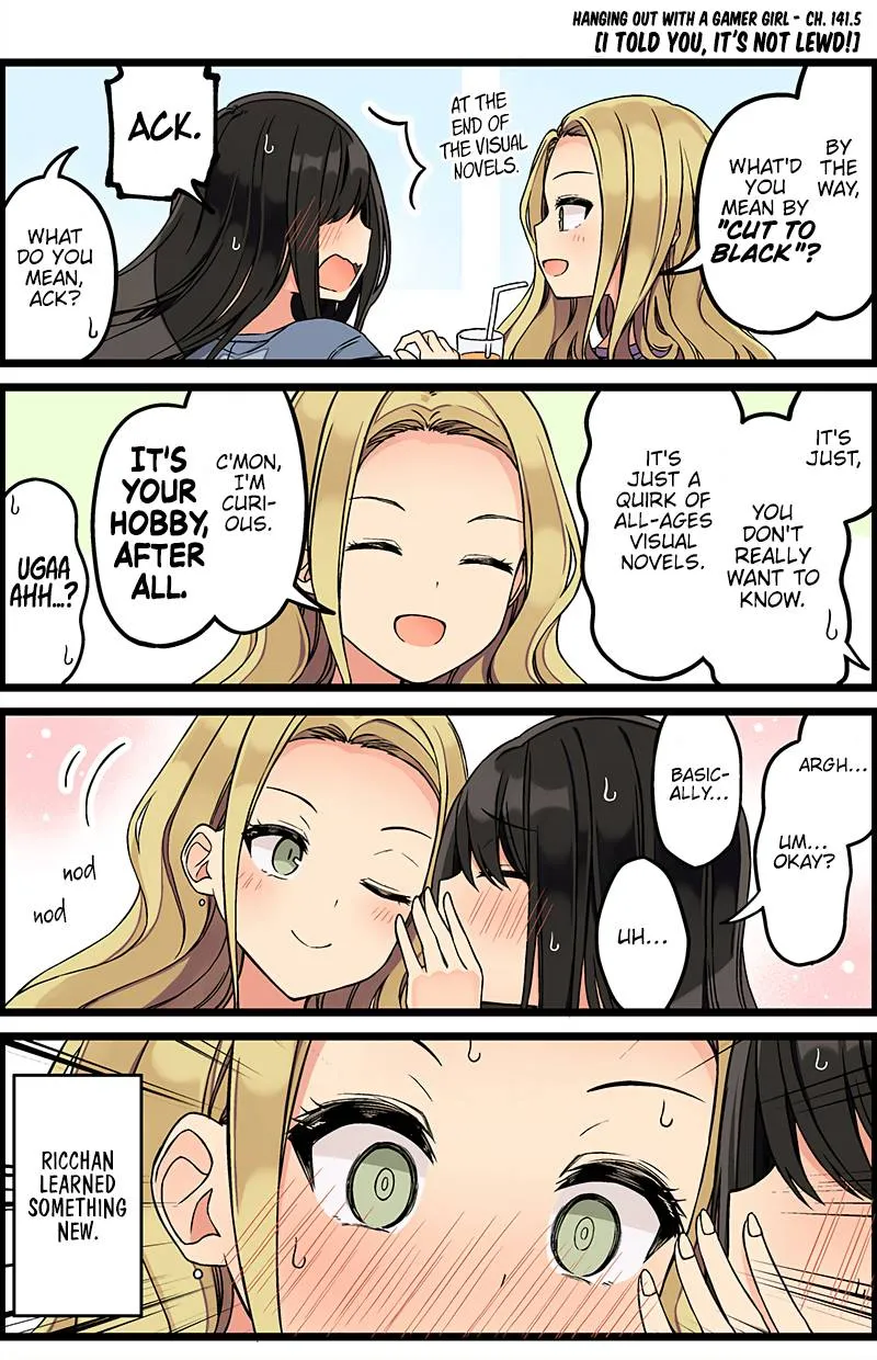 Hanging Out With a Gamer Girl Chapter 141.5 Online - página 1