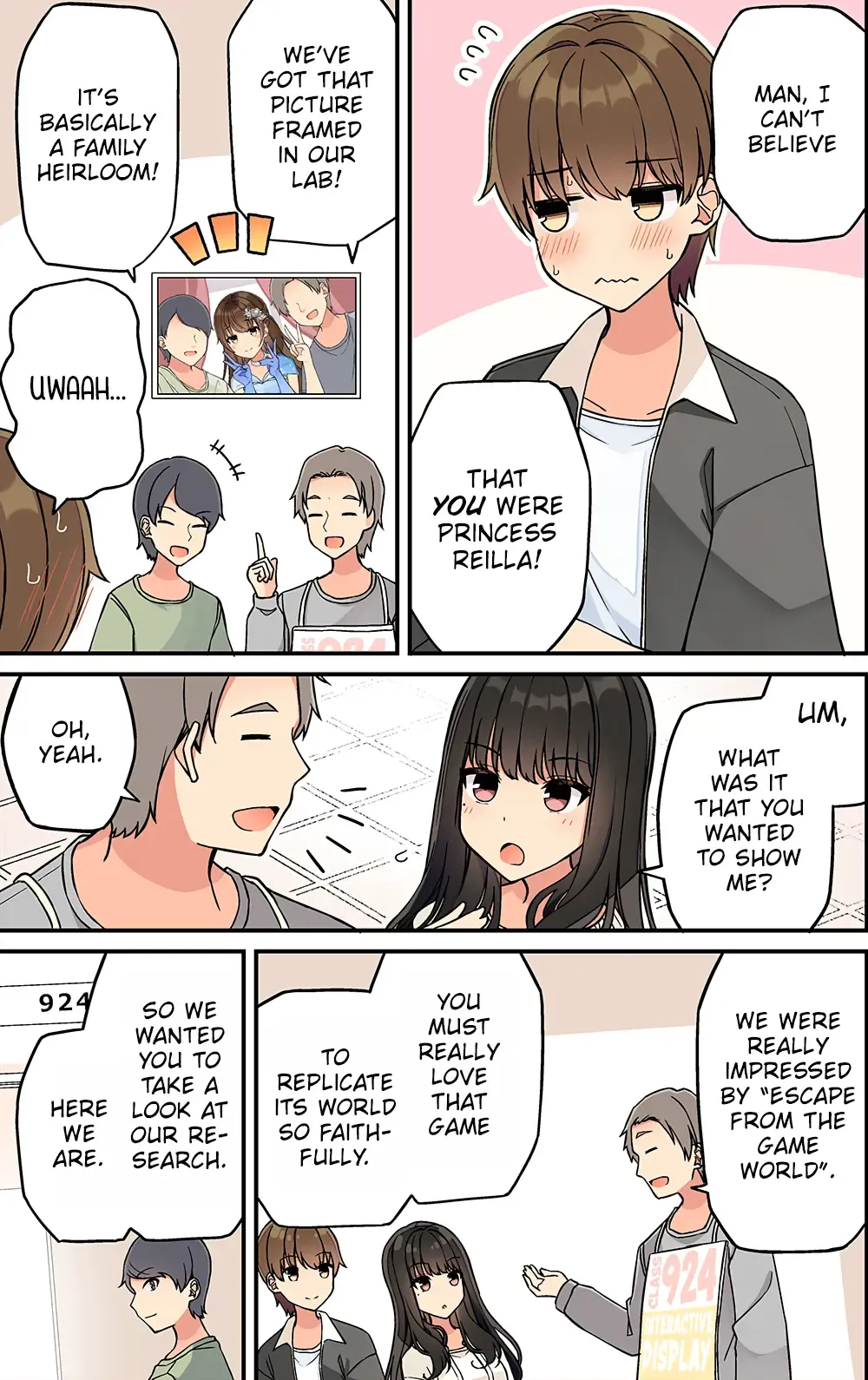 Hanging Out With a Gamer Girl Chapter 208 Online - página 1