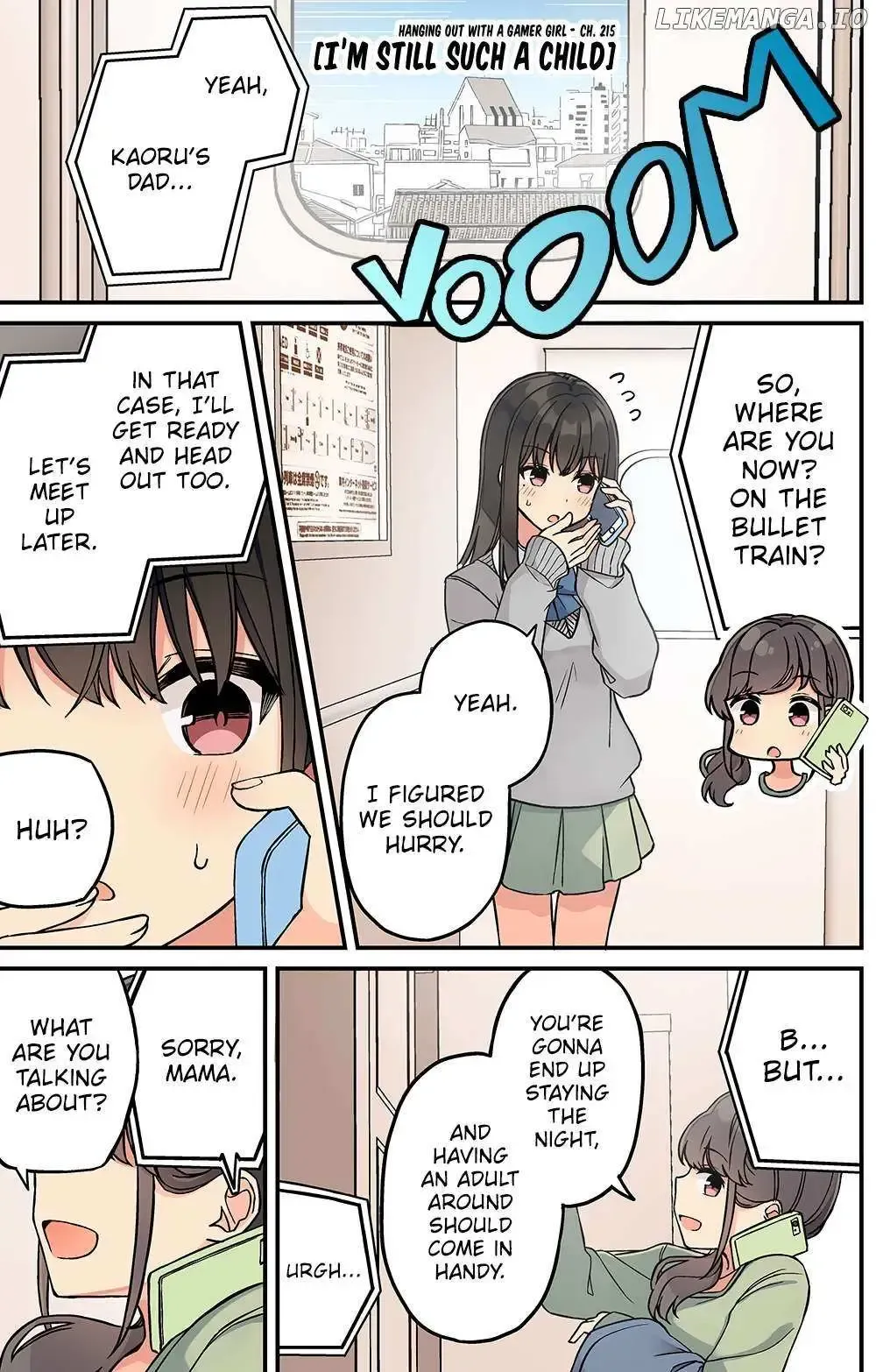 Hanging Out With a Gamer Girl Chapter 215 Online - página 1