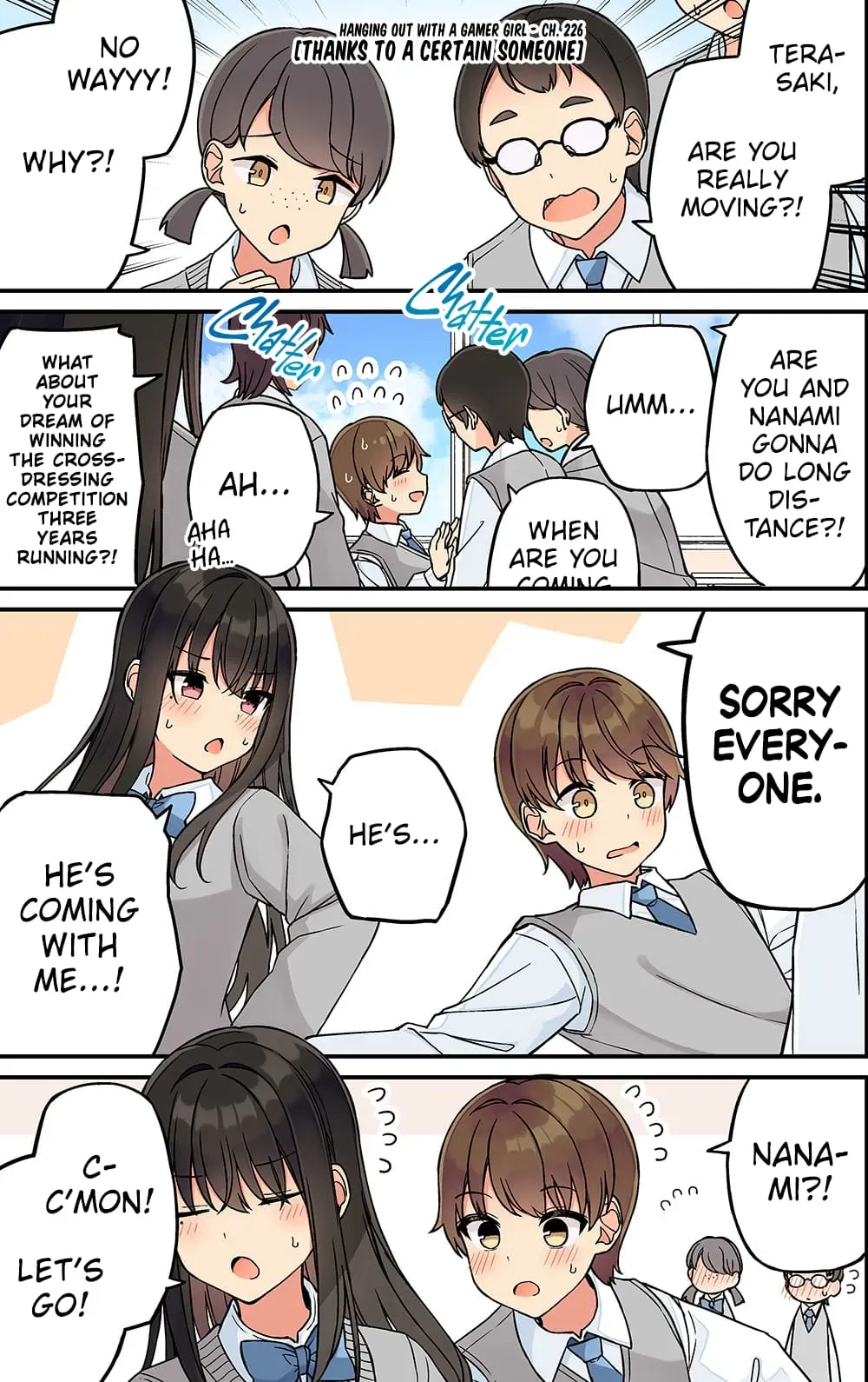 Hanging Out With a Gamer Girl Chapter 226 Online - página 1