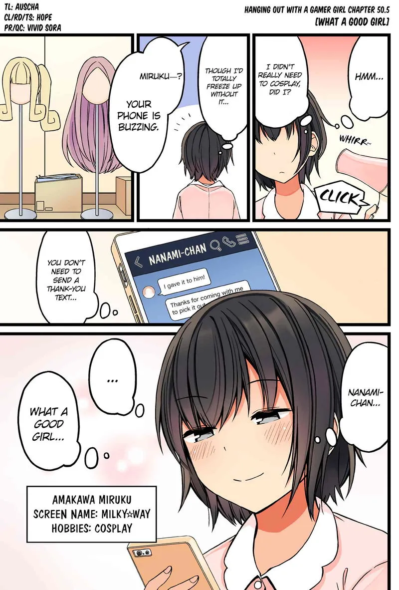 Hanging Out With a Gamer Girl Chapter 50.5 Online - página 1