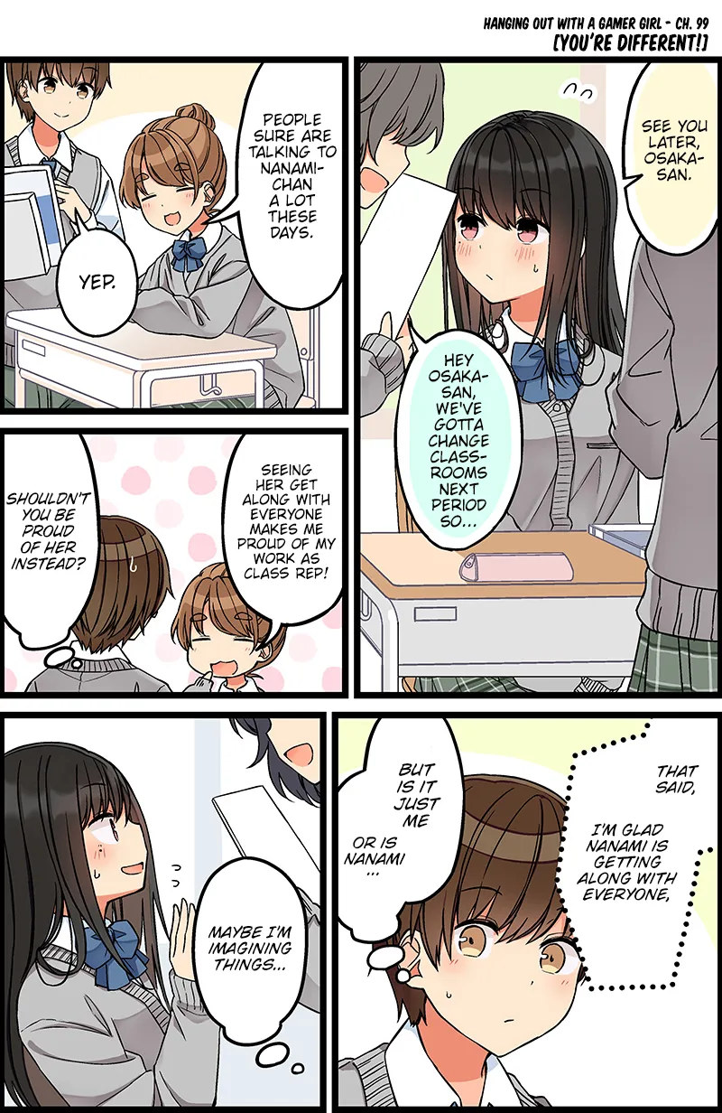 Hanging Out With a Gamer Girl Chapter 99 Online - página 1