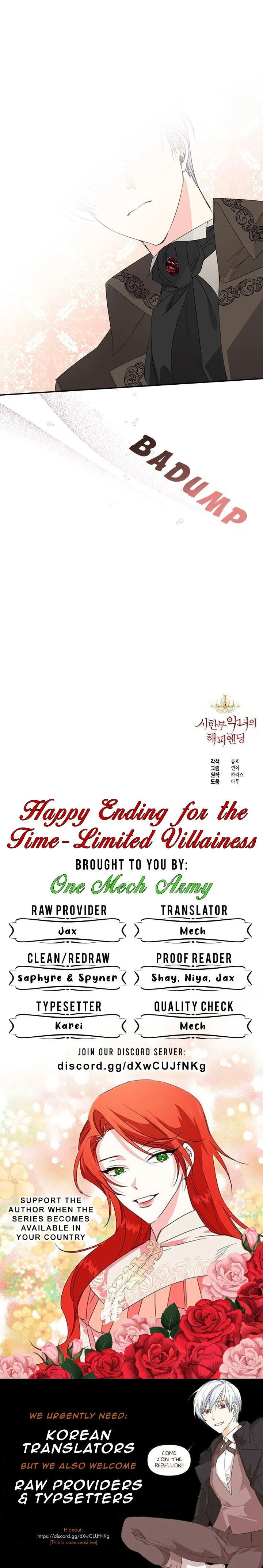 Happy Ending for the Time-Limited Villainess Chapter 28 Online - página 19