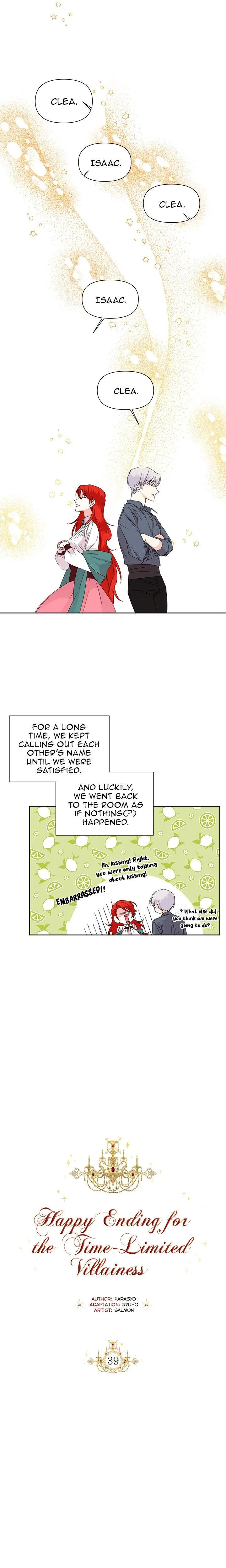 Happy Ending for the Time-Limited Villainess Chapter 39 Online - página 5