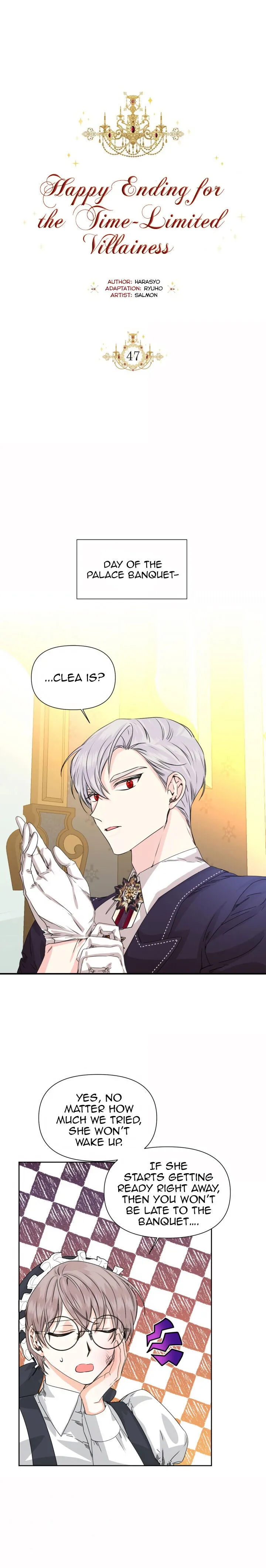 Happy Ending for the Time-Limited Villainess Chapter 47 Online - página 14