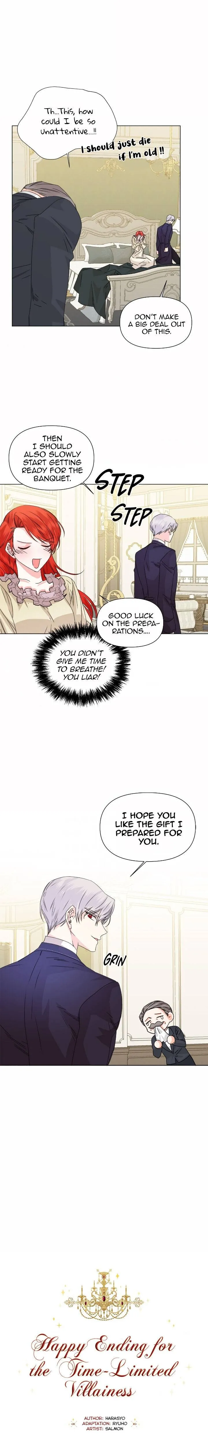 Happy Ending for the Time-Limited Villainess Chapter 48 Online - página 10