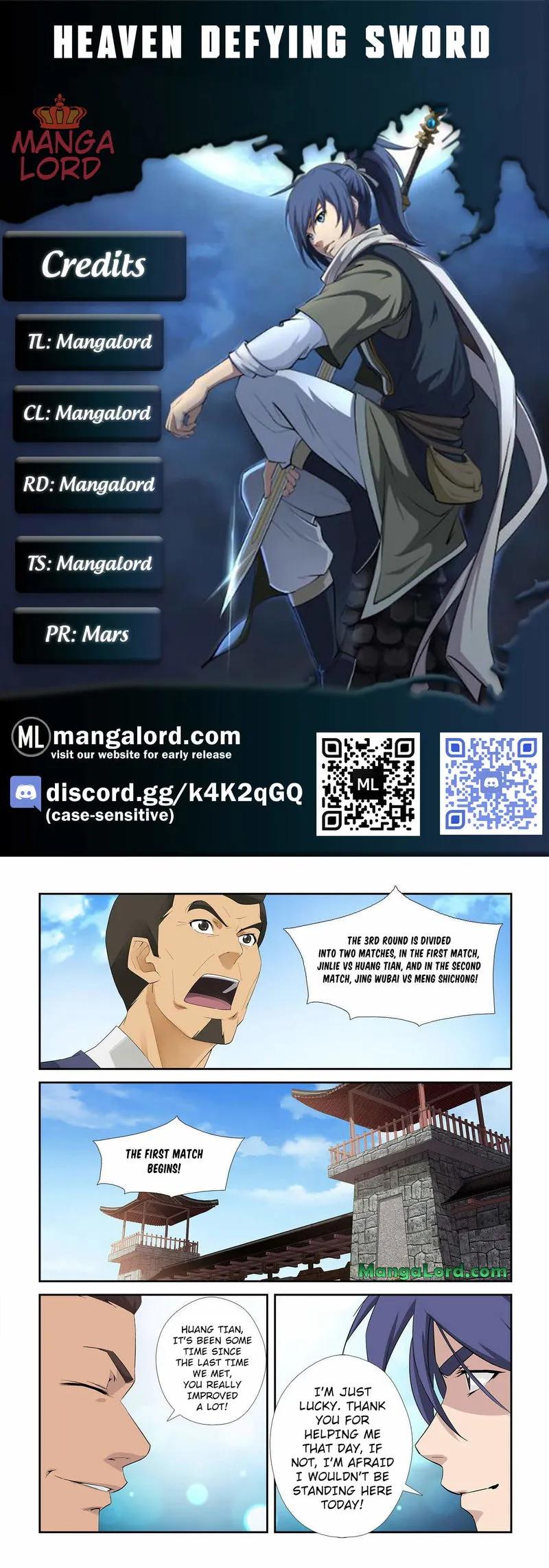 Heaven Defying Sword Chapter 238 Online - página 1
