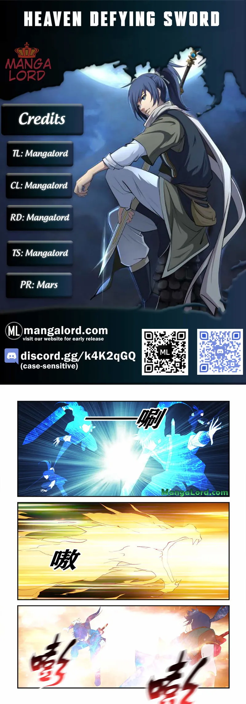 Heaven Defying Sword Chapter 239 Online - página 1