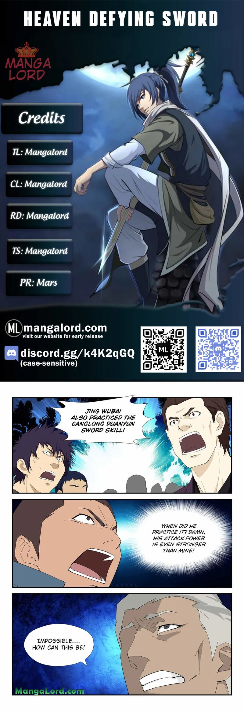 Heaven Defying Sword Chapter 241 Online - página 1
