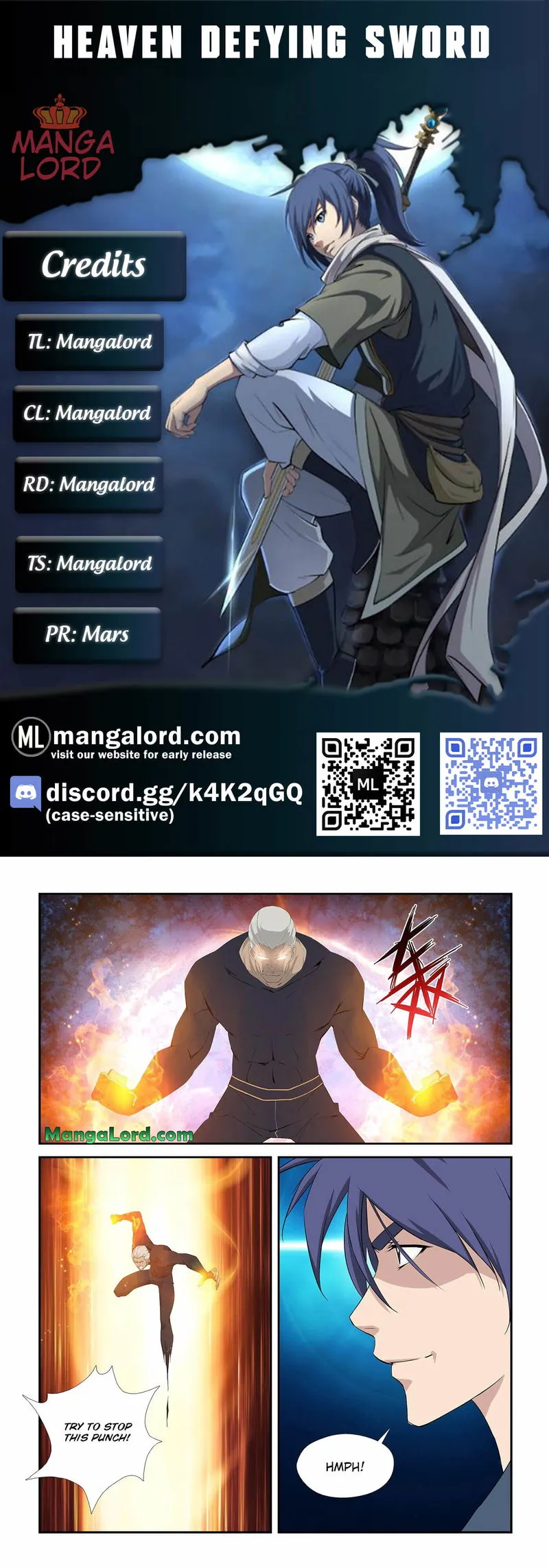 Heaven Defying Sword Chapter 242 Online - página 1