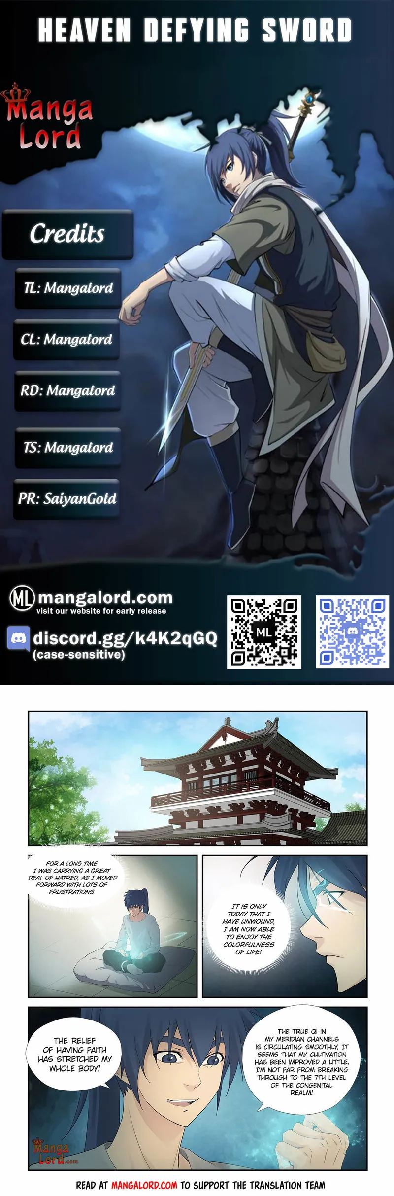 Heaven Defying Sword Chapter 247 Online - página 1