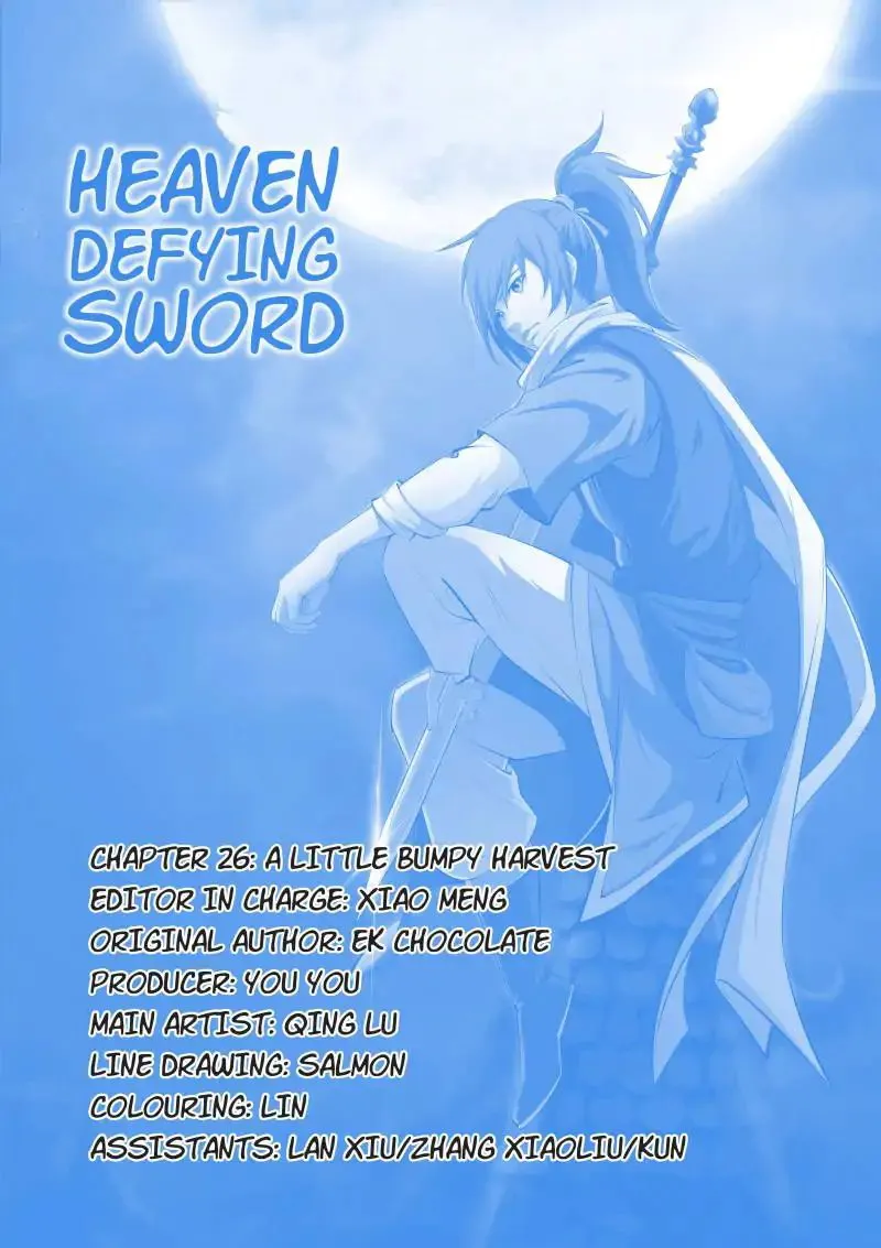 Heaven Defying Sword Chapter 26 Online - página 1