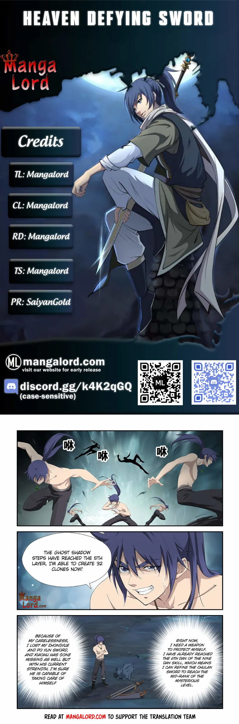 Heaven Defying Sword Chapter 261 Online - página 1