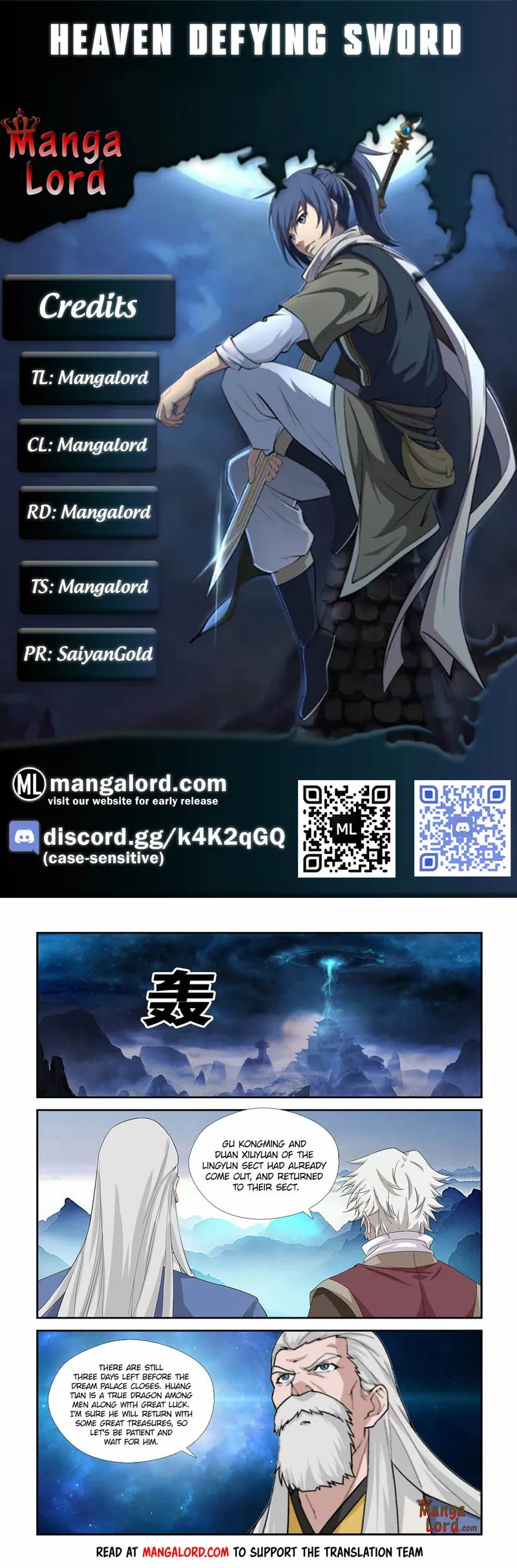 Heaven Defying Sword Chapter 263 Online - página 1