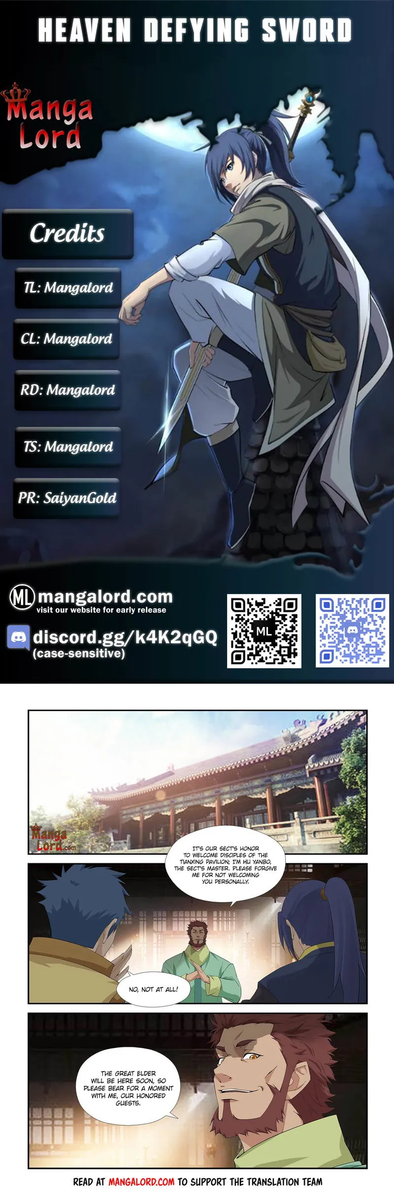 Heaven Defying Sword Chapter 269 Online - página 1