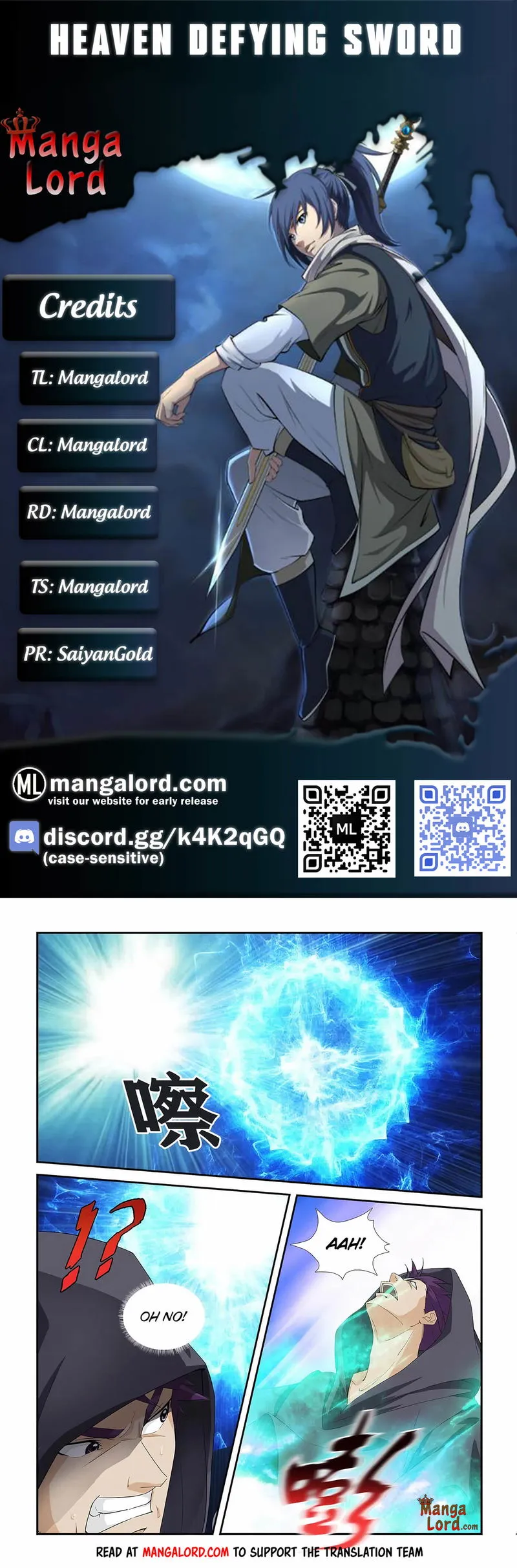 Heaven Defying Sword Chapter 271 Online - página 1
