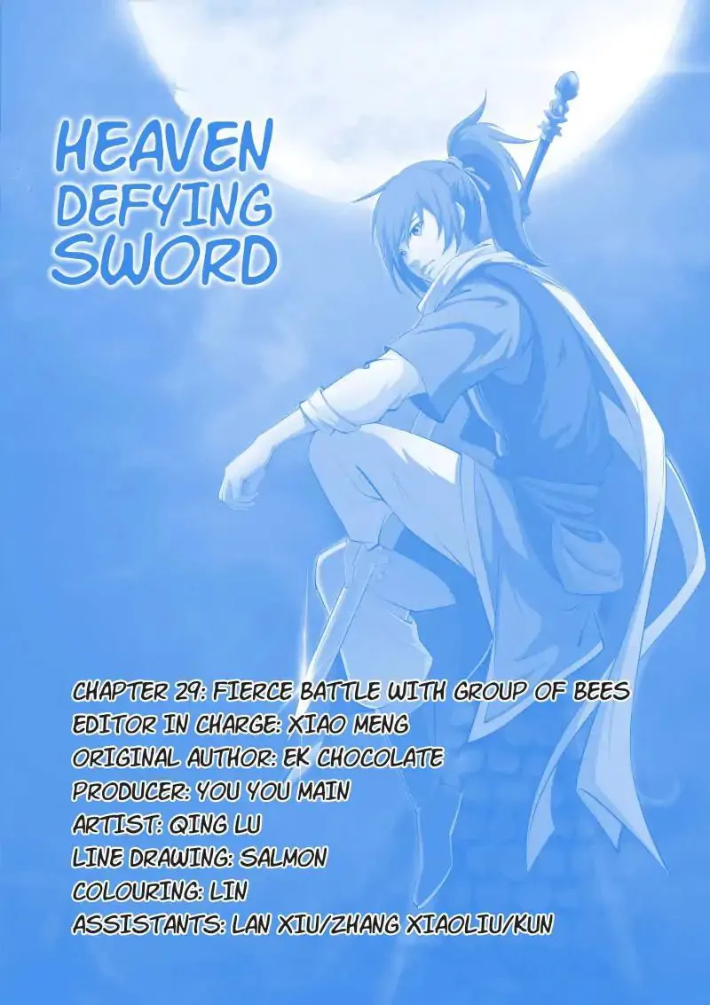 Heaven Defying Sword Chapter 29 Online - página 1