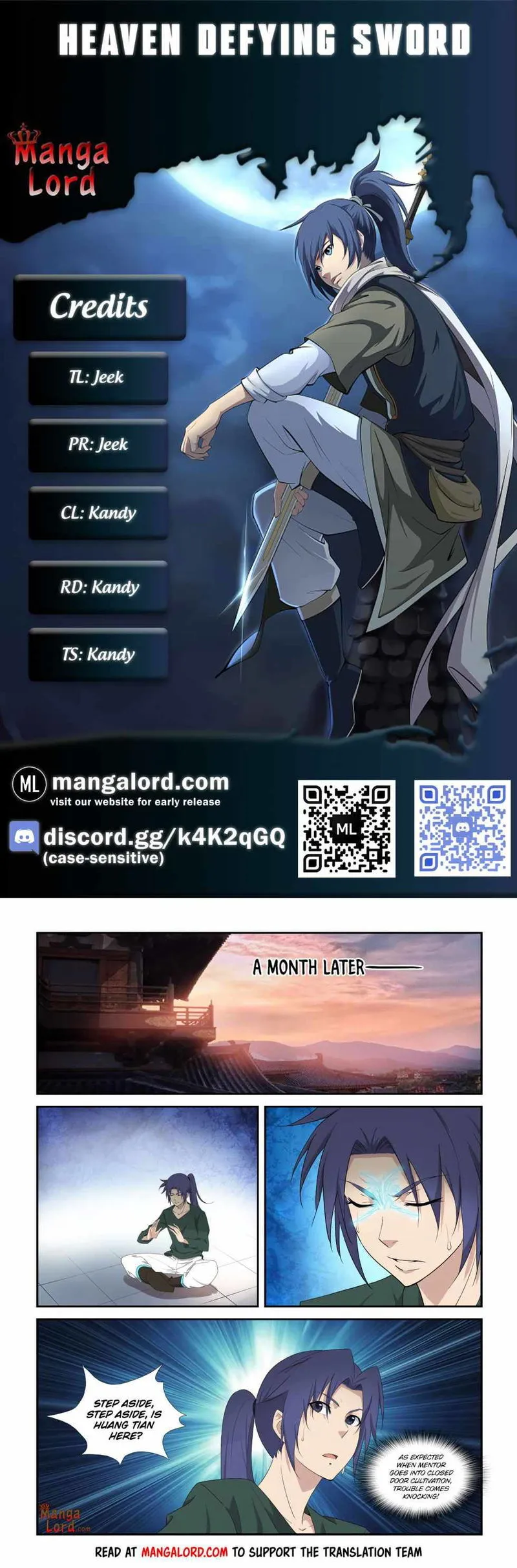 Heaven Defying Sword Chapter 293 Online - página 1