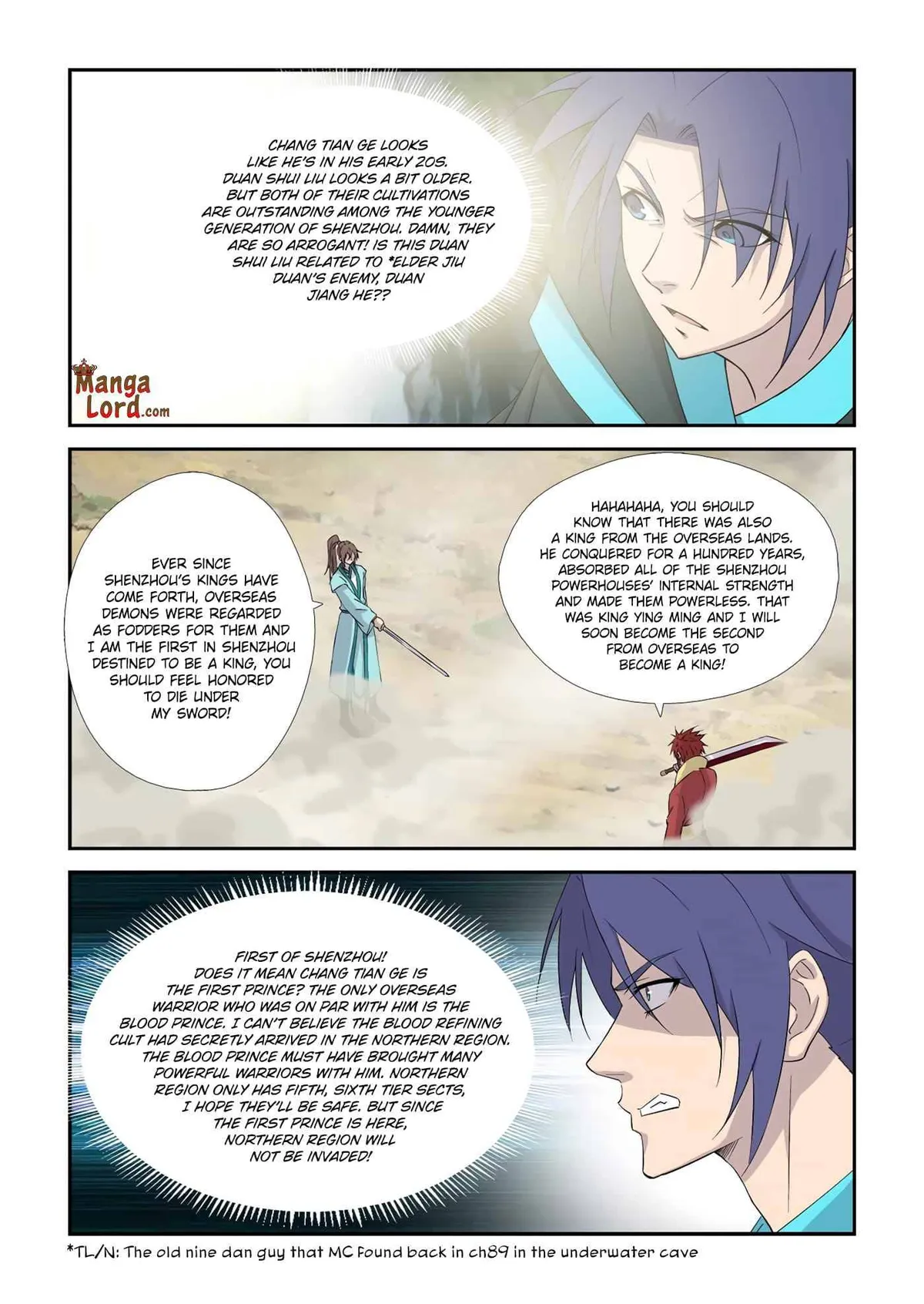 Heaven Defying Sword Chapter 331 Online - página 3