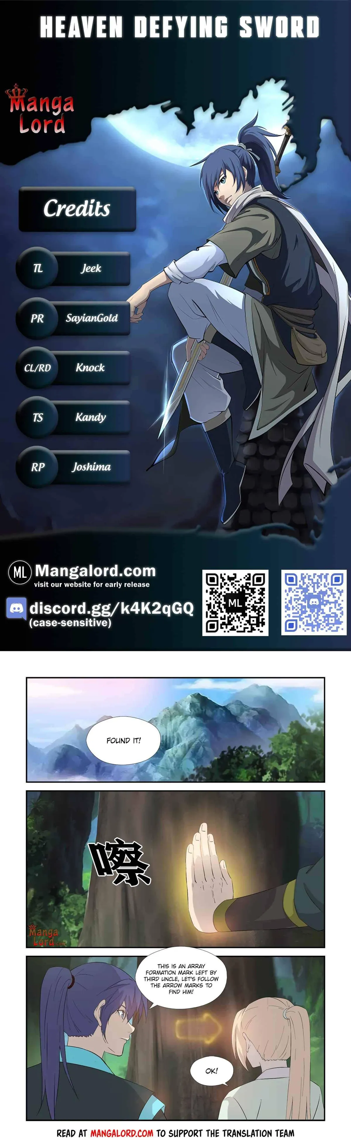 Heaven Defying Sword Chapter 344 Online - página 1