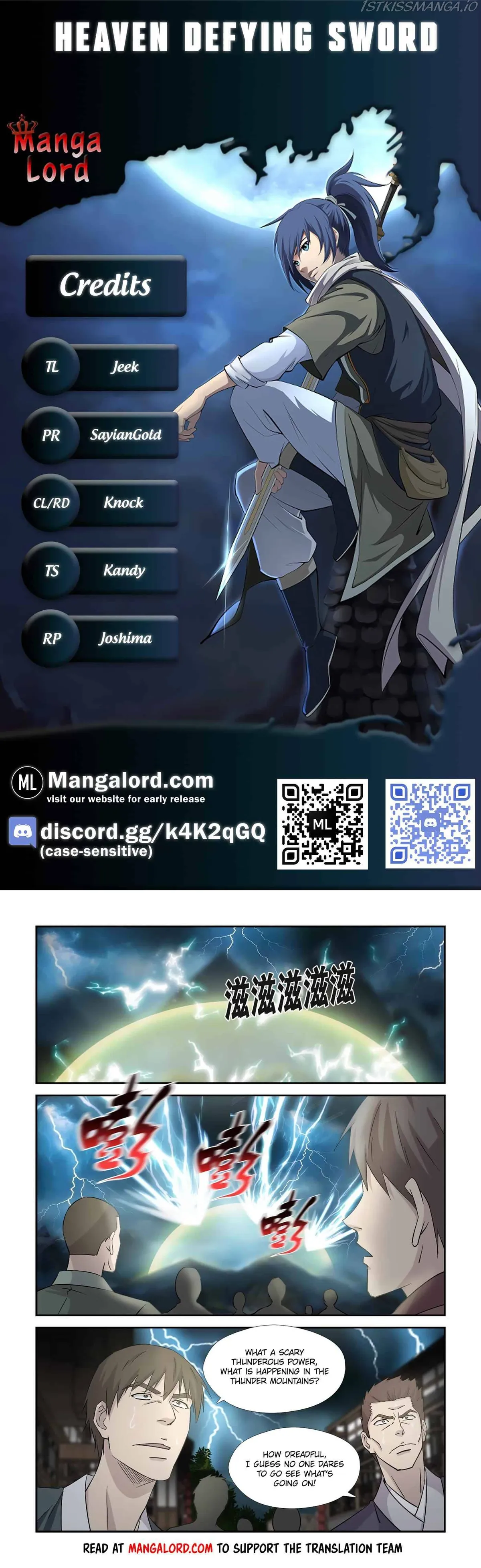 Heaven Defying Sword Chapter 354 Online - página 1