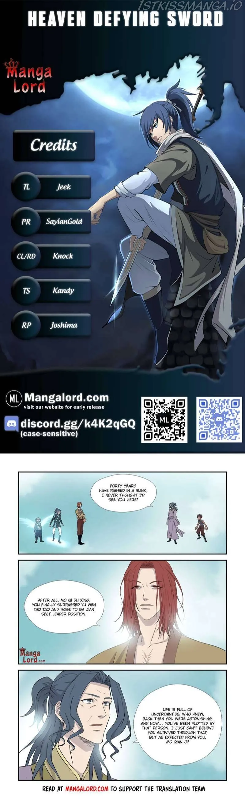 Heaven Defying Sword Chapter 360 Online - página 1