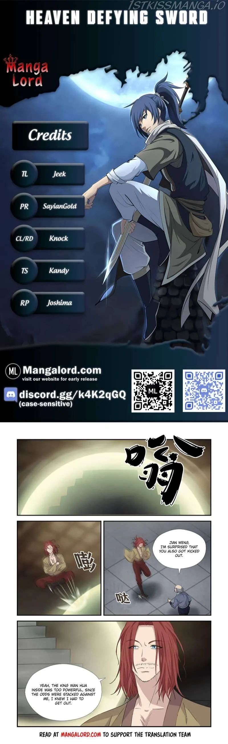 Heaven Defying Sword Chapter 366 Online - página 1