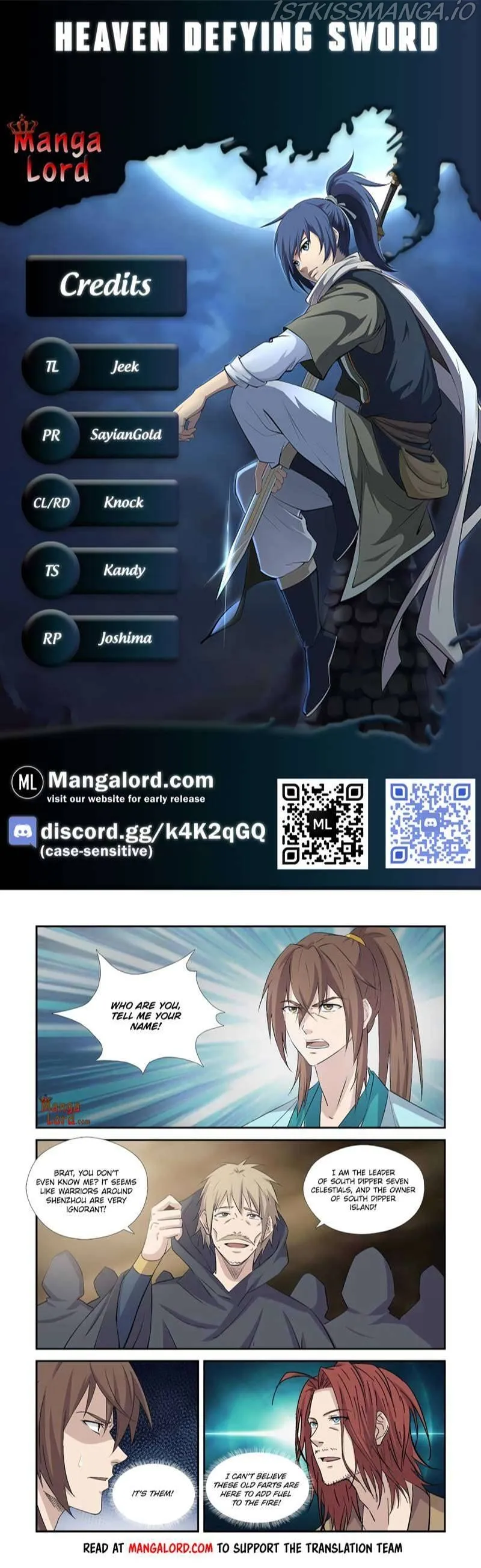 Heaven Defying Sword Chapter 369 Online - página 1