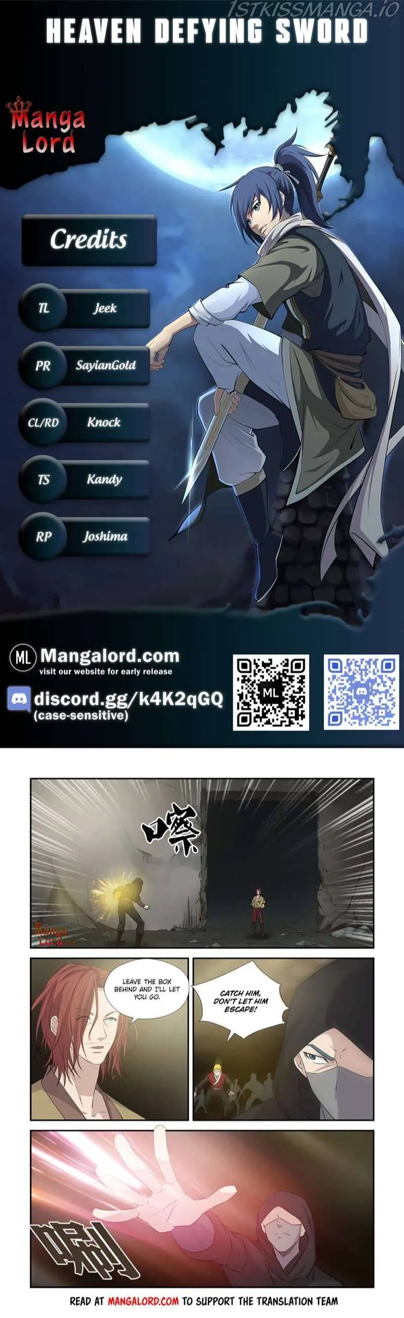 Heaven Defying Sword Chapter 370 Online - página 1