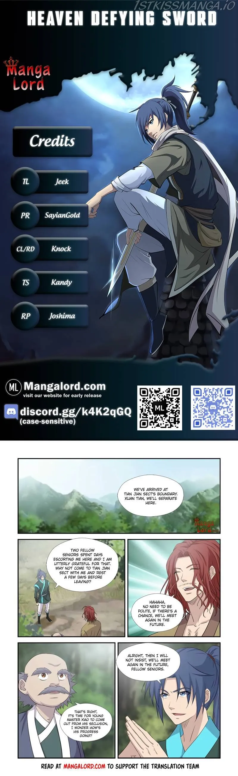 Heaven Defying Sword Chapter 371 Online - página 1