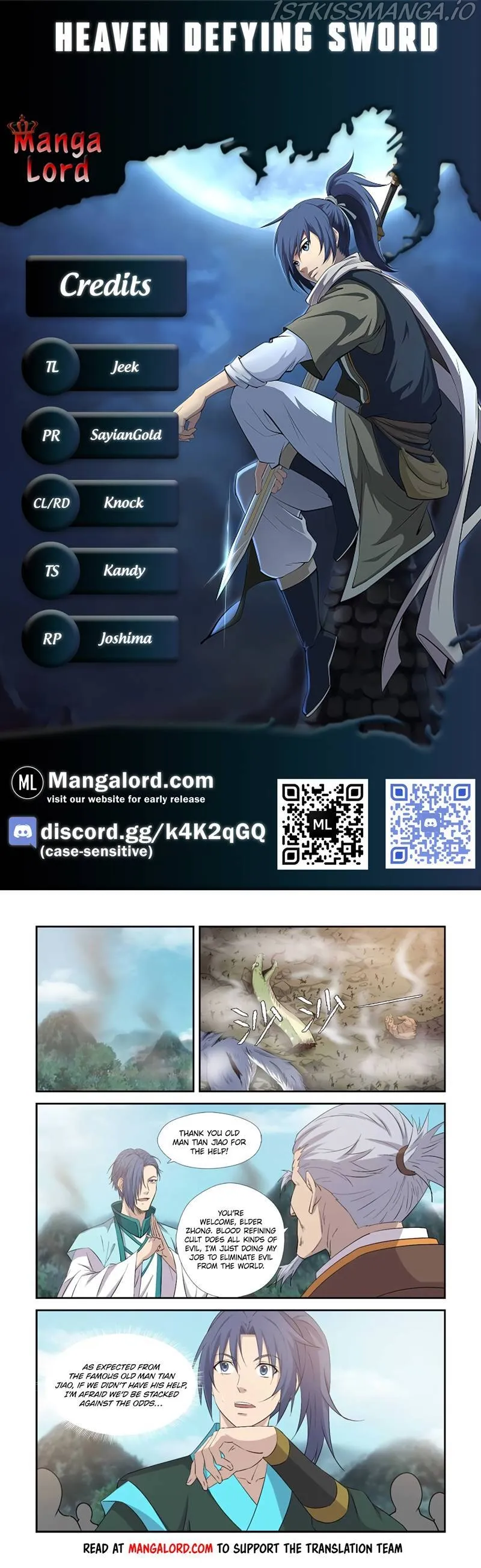 Heaven Defying Sword Chapter 376 Online - página 1