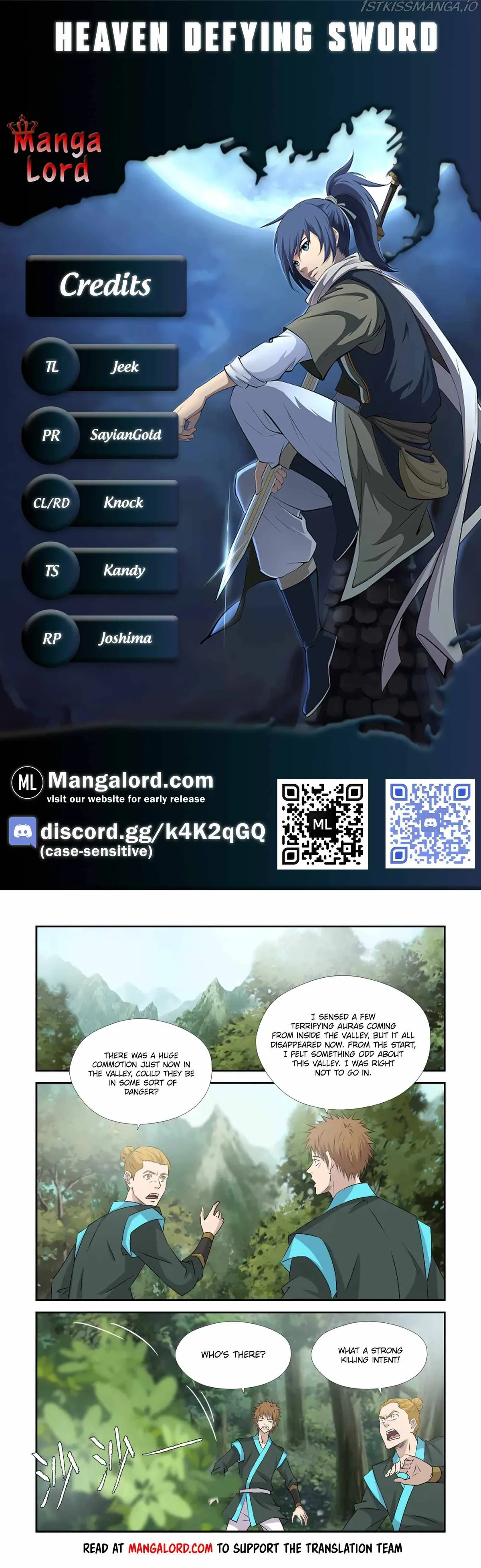 Heaven Defying Sword Chapter 378 Online - página 1