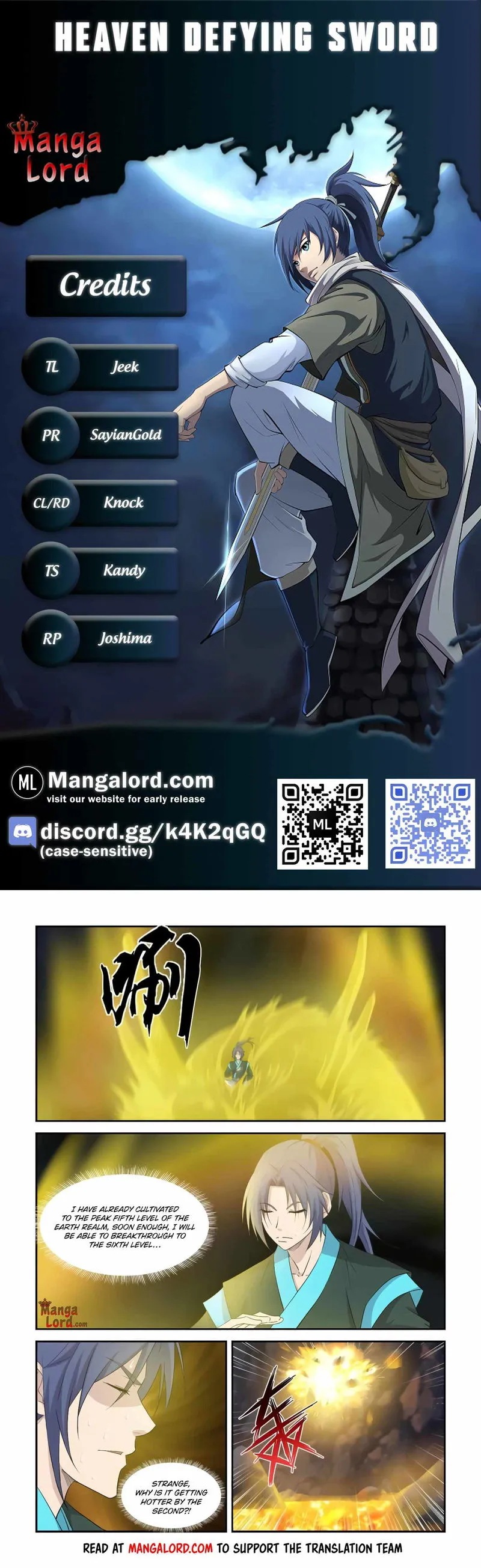 Heaven Defying Sword Chapter 386 Online - página 1