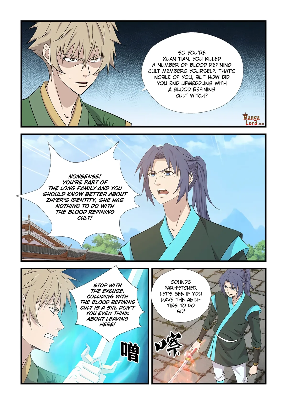 Heaven Defying Sword Chapter 439 Online - página 8