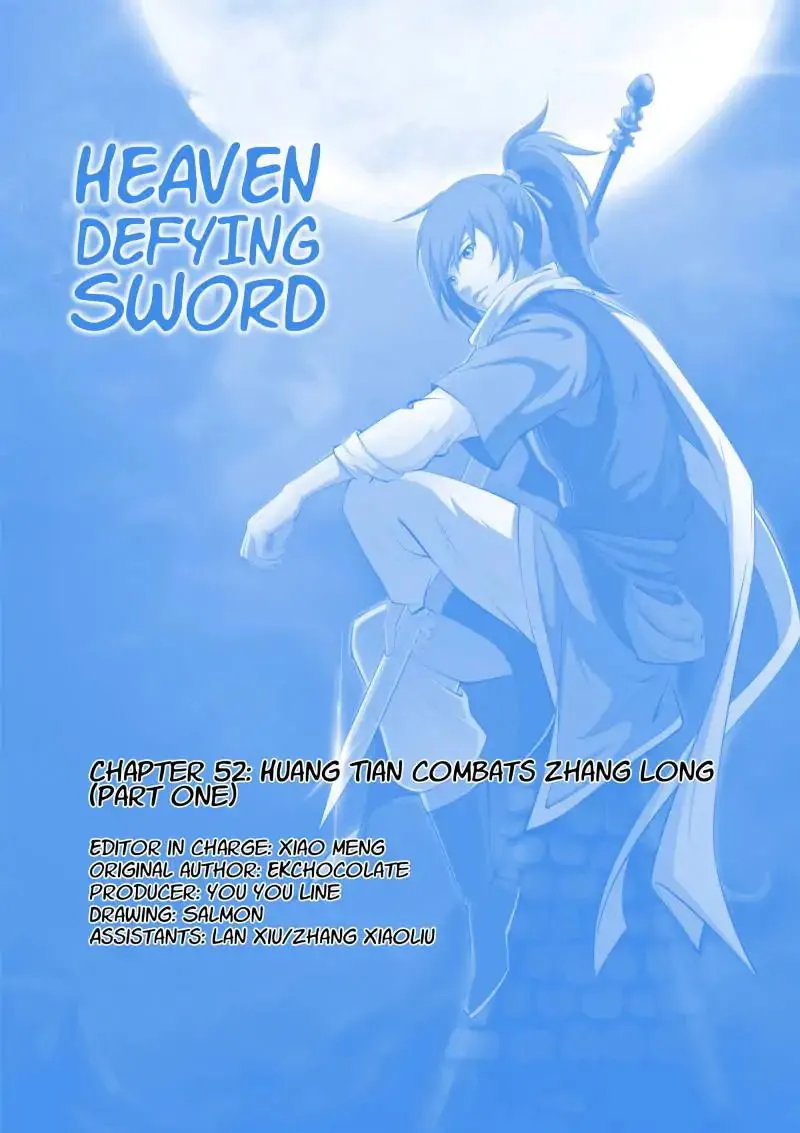 Heaven Defying Sword Chapter 52 Online - página 1