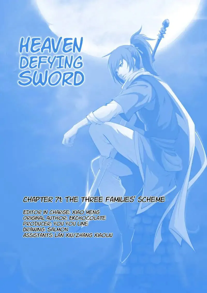Heaven Defying Sword Chapter 71 Online - página 1