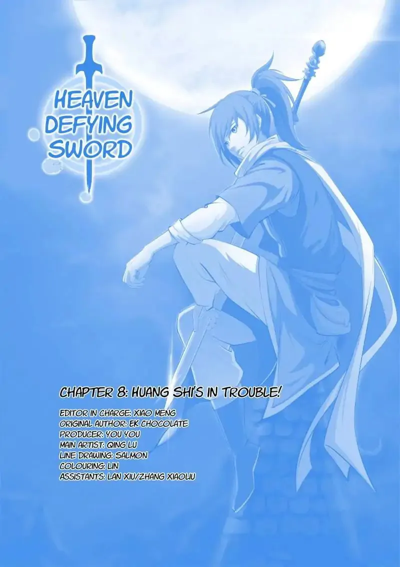Heaven Defying Sword Chapter 8 Online - página 1
