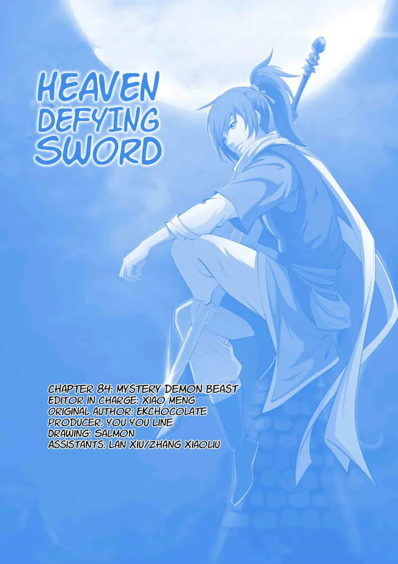 Heaven Defying Sword Chapter 84 Online - página 1