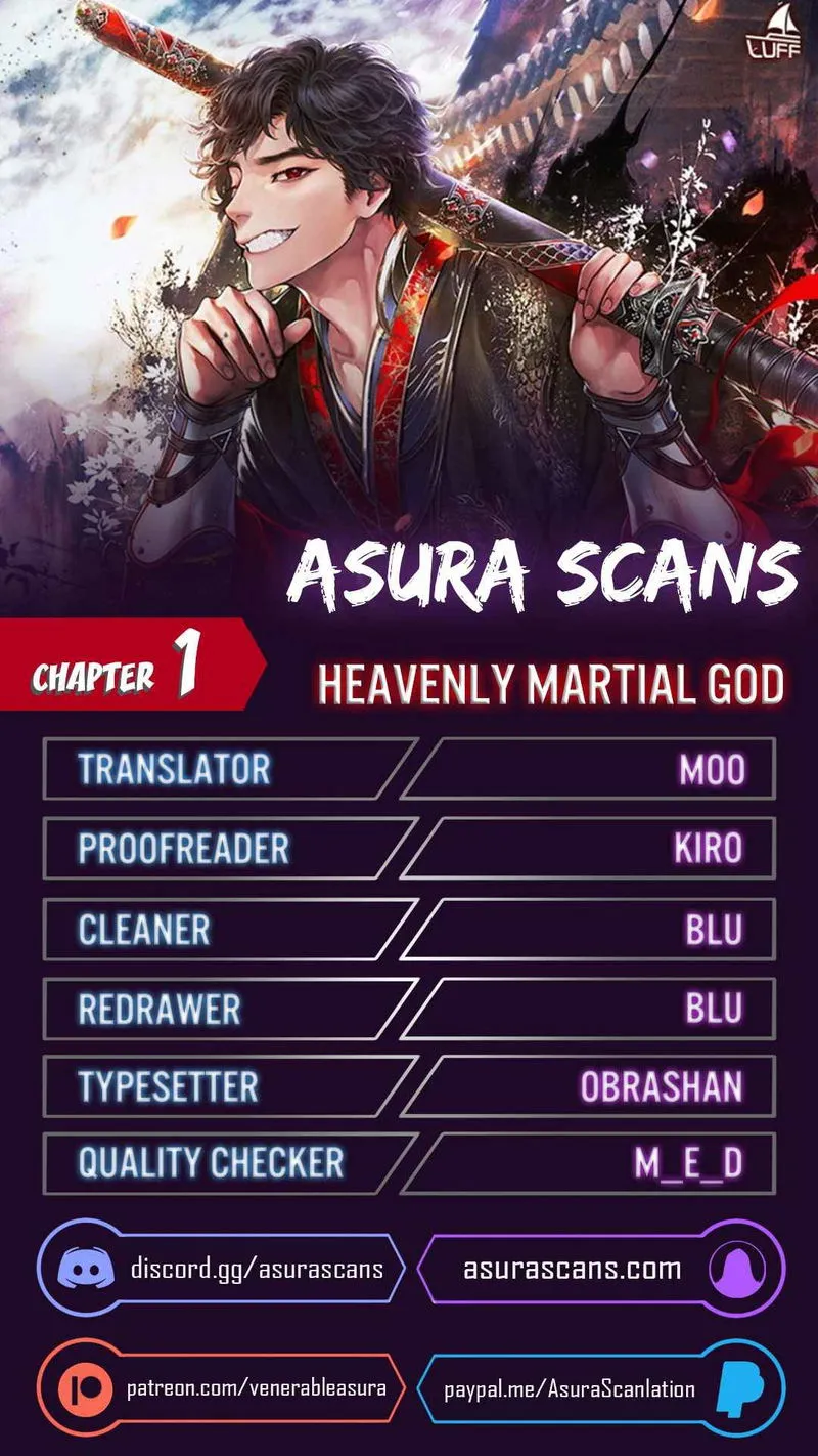 Heavenly Martial God Chapter 1 Online - página 1