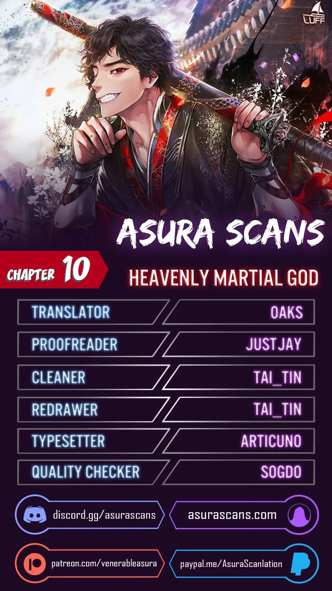 Heavenly Martial God Chapter 10 Online - página 1