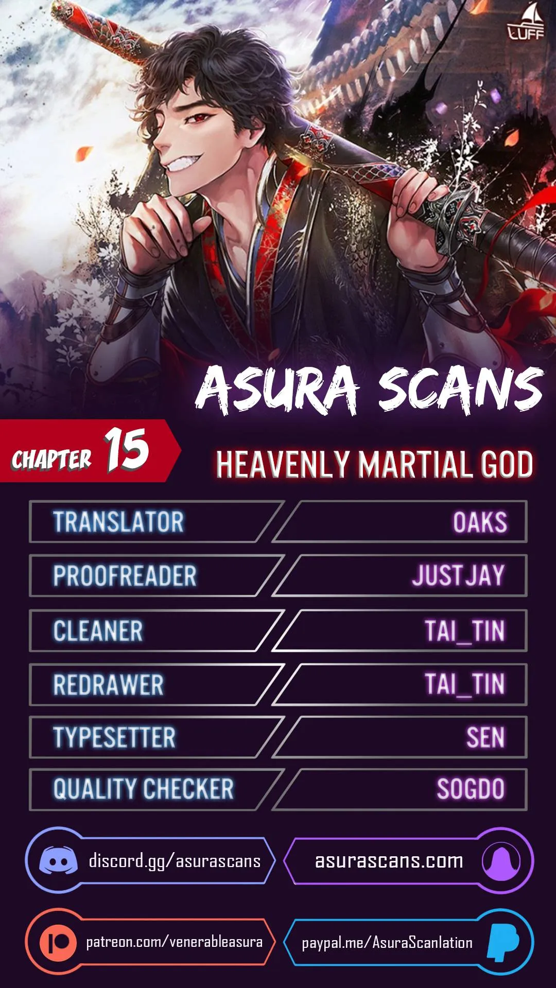 Heavenly Martial God Chapter 15 Online - página 1