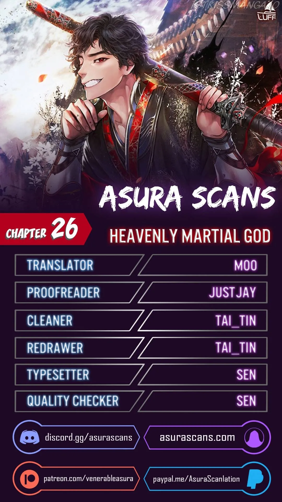 Heavenly Martial God Chapter 26 Online - página 1