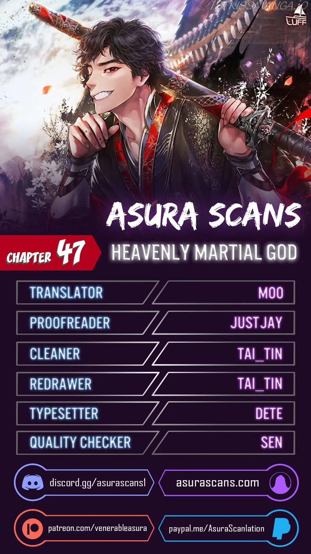 Heavenly Martial God Chapter 47 Online - página 1