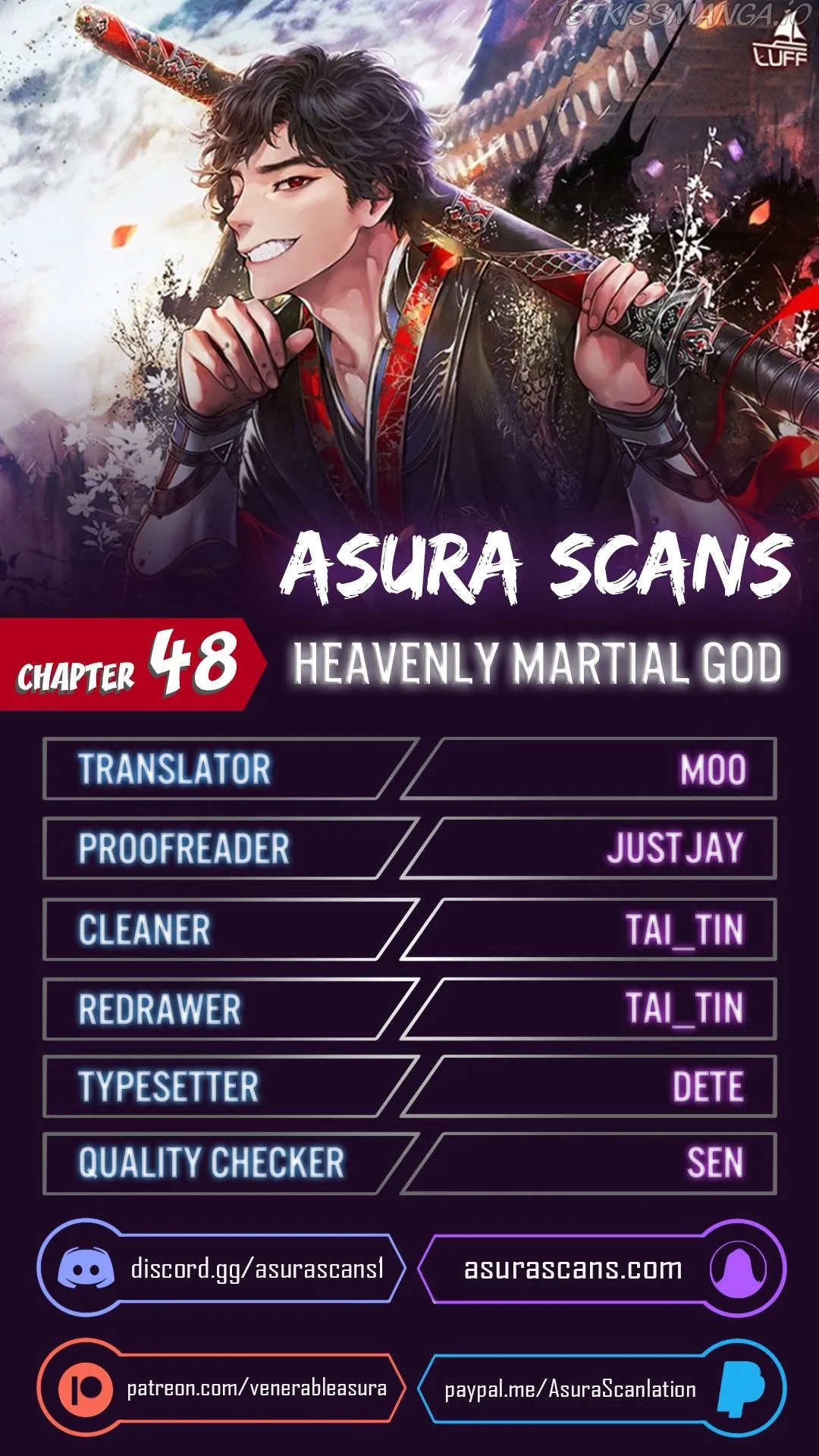 Heavenly Martial God Chapter 48 Online - página 1