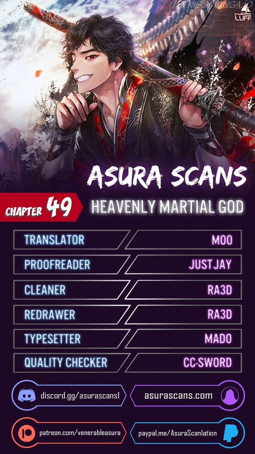 Heavenly Martial God Chapter 49 Online - página 1